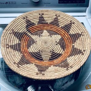 15.5 XL authentic Navajo wedding basket!